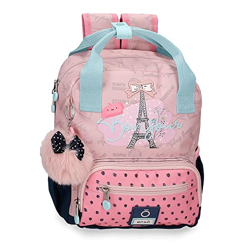 Enso Bonjour Pink Vorschulrucksack 23x28x10 cm Polyester 6.44L Enso Bonjour Pink Vorschulrucksack 23x28x10 cm Polyester 6.44L von Enso