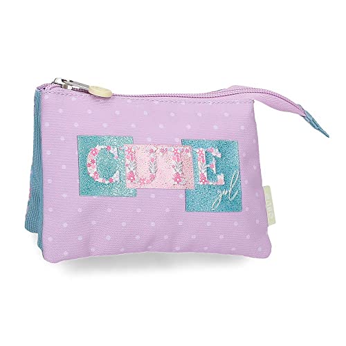 Enso Nette Mädchen Geldbörse Lila 14x10x5 cm Polyester Enso Nette Mädchen Geldbörse Lila 14x10x5 cm Polyester von Enso