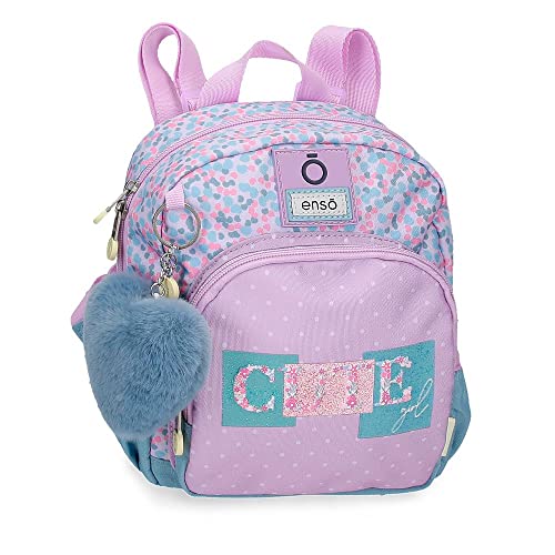 Enso Süßes Mädchen Kleiner Rucksack Lila 19x23x8 cm Polyester 3,5L Enso Süßes Mädchen Kleiner Rucksack Lila 19x23x8 cm Polyester 3,5L von Enso