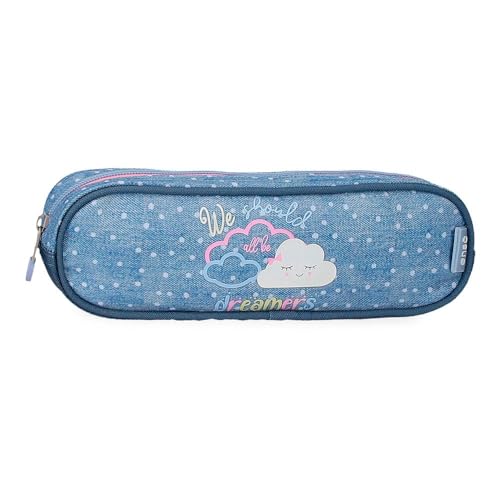 Enso Dreamer Federmäppchen, Blau, 22 x 7 x 3 cm, Polyester von Joumma Bags, blau, Etui Enso Dreamer Federmäppchen, Blau, 22 x 7 x 3 cm, Polyester von Joumma Bags, blau, Etui von Enso