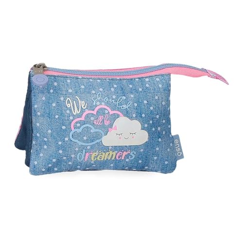 Enso Dreamer Geldbörse Blau 14 x 10 x 5 cm Polyester von Joumma Bags, blau, Brieftasche von Enso