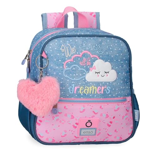 Enso Dreamer Kleiner Rucksack, Blau, 23 x 25 x 10 cm, Polyester, 5,75 l, blau, Kleiner Rucksack Enso Dreamer Kleiner Rucksack, Blau, 23 x 25 x 10 cm, Polyester, 5,75 l, blau, Kleiner Rucksack von Enso