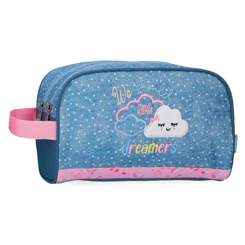 Enso Dreamer Kulturbeutel, Zwei Fächer, anpassbar, Blau, 26 x 16 x 11 cm, Polyester von Joumma Bags, blau, Kulturbeutel mit Zwei Fächern, anpassbar Enso Dreamer Kulturbeutel, Zwei Fächer, anpassbar, Blau, 26 x 16 x 11 cm, Polyester von Joumma Bags, blau, Kulturbeutel mit Zwei Fächern, anpassbar von Enso
