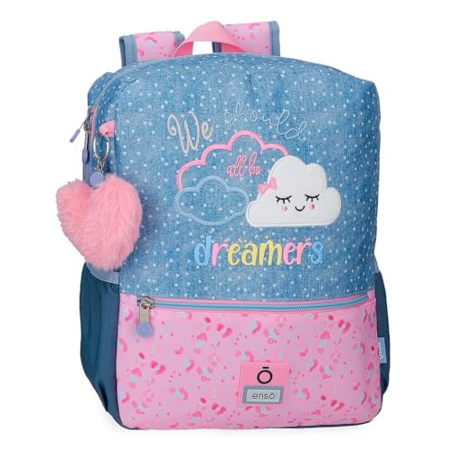 Enso Dreamer Rucksack, Blau, 25 x 32 x 12 cm, Polyester von Joumma Bags, blau, Wanderrucksack Enso Dreamer Rucksack, Blau, 25 x 32 x 12 cm, Polyester von Joumma Bags, blau, Wanderrucksack von Enso