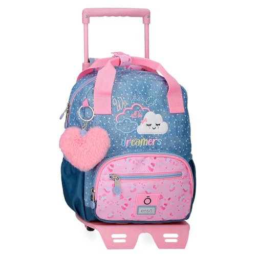Enso Dreamer Rucksack mit Trolley, Blau, 23 x 28 x 10 cm, Polyester, 6,44 l, blau, Rucksack mit Trolley Enso Dreamer Rucksack mit Trolley, Blau, 23 x 28 x 10 cm, Polyester, 6,44 l, blau, Rucksack mit Trolley von Enso