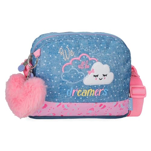 Enso Dreamer Umhängetasche Blau 20,5 x 16,5 x 6 cm Polyester von Joumma Bags, blau, Umhängetasche Enso Dreamer Umhängetasche Blau 20,5 x 16,5 x 6 cm Polyester von Joumma Bags, blau, Umhängetasche von Enso
