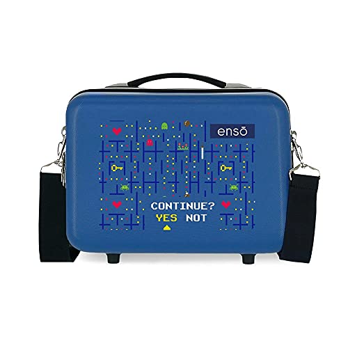 Enso Gamer Kulturbeutel, anpassbar, Blau, 29 x 21 x 15 cm, starr, ABS 9,14 l Enso Gamer Kulturbeutel, anpassbar, Blau, 29 x 21 x 15 cm, starr, ABS 9,14 l von Enso