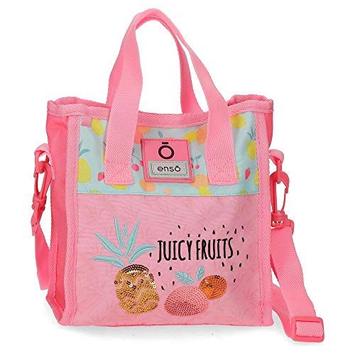 Enso Juicy Fruits Handtasche Mehrfarbig 20x22x10 cms Polyester Enso Juicy Fruits Handtasche Mehrfarbig 20x22x10 cms Polyester von Enso