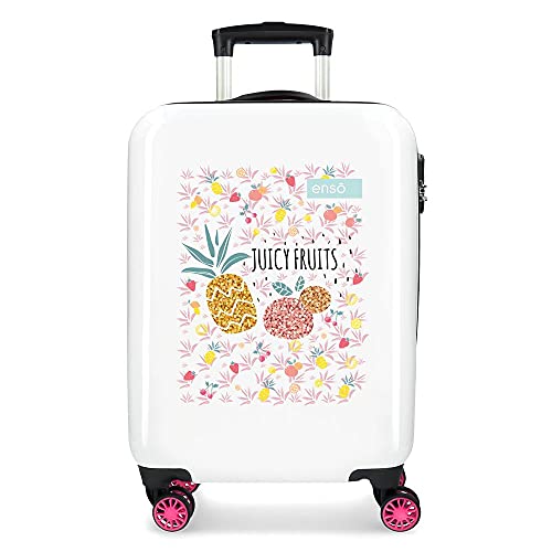 Enso Juicy Fruits Kabinenkoffer Mehrfarbig 37x55x20 cms Hartschalen ABS Kombinationsschloss 34L 2,6Kgs 4 Doppelräder Handgepäck Enso Juicy Fruits Kabinenkoffer Mehrfarbig 37x55x20 cms Hartschalen ABS Kombinationsschloss 34L 2,6Kgs 4 Doppelräder Handgepäck von Enso