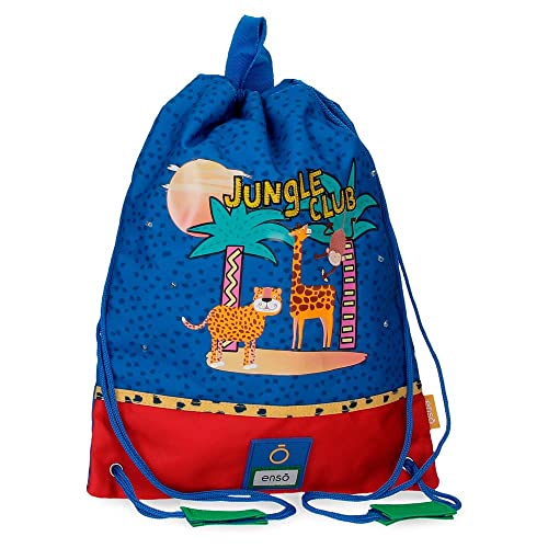 Enso Jungle Club Rucksack, Mehrfarbig, 27 x 34 cm, Polyester, bunt, Rucksack Enso Jungle Club Rucksack, Mehrfarbig, 27 x 34 cm, Polyester, bunt, Rucksack von Enso