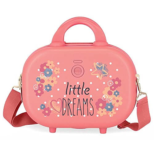 Enso Little Dreams Pink Anpassbare Kulturtasche mit Umhängetasche 29x21x15 cm Starres ABS 9,14L 2,52 kg... von Enso