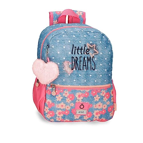 Enso Little Dreams Kleiner Rucksack mit Trolley Rosa 25x32x12 cm Polyester 9,6L... von Enso