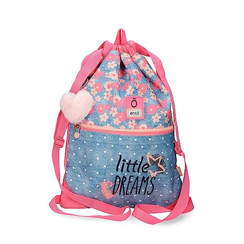 Enso Little Dreams Rucksack Saco Rosa 35x46 cm Polyester... Enso Little Dreams Rucksack Saco Rosa 35x46 cm Polyester... von Enso