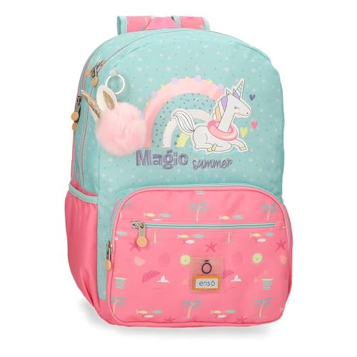Enso Magic Summer Schulrucksack, anpassbar an Kinderwagen, Mehrfarbig, 32 x 42 x 15 cm, Polyester, 20,16 l, bunt, Schulrucksack, anpassbar an Trolley Enso Magic Summer Schulrucksack, anpassbar an Kinderwagen, Mehrfarbig, 32 x 42 x 15 cm, Polyester, 20,16 l, bunt, Schulrucksack, anpassbar an Trolley von Enso