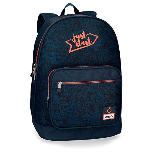 Enso Monsters Laptop-Rucksack an Trolley anpassbar Blau 31x42x15 cms Polyester 15,6" 22.44L Enso Monsters Laptop-Rucksack an Trolley anpassbar Blau 31x42x15 cms Polyester 15,6" 22.44L von Enso