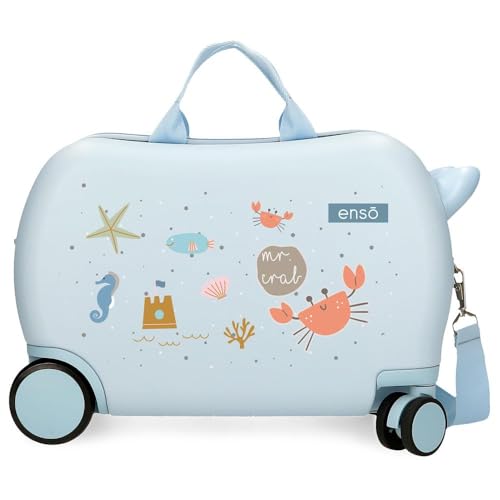 Enso Jungen Mr Crab Gepäck- Kindergepäck, Blau, 45 x 31 x 20 cm Enso Jungen Mr Crab Gepäck- Kindergepäck, Blau, 45 x 31 x 20 cm von Enso