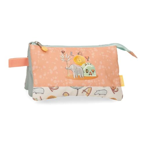Enso Play All Day Federmäppchen, dreifach, Mehrfarbig, 22 x 12 x 5 cm, Polyester von Joumma Bags, bunt, Dreifaches Federmäppchen Enso Play All Day Federmäppchen, dreifach, Mehrfarbig, 22 x 12 x 5 cm, Polyester von Joumma Bags, bunt, Dreifaches Federmäppchen von Enso