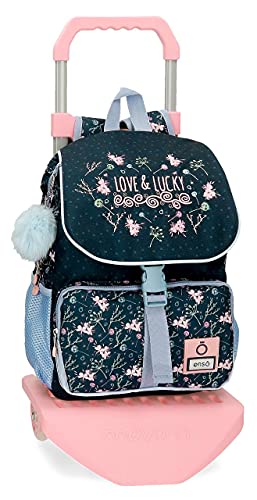 Enso Love and Lucky Rucksack mit Trolley Mehrfarbig 28x37x12 cms Polyester 0 12.77L Enso Love and Lucky Rucksack mit Trolley Mehrfarbig 28x37x12 cms Polyester 0 12.77L von Enso
