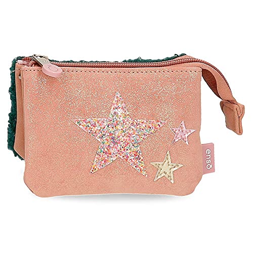 Enso Shine Stars Geldbörse Rosa 14 x 10 x 3,5 cm Kunstleder Enso Shine Stars Geldbörse Rosa 14 x 10 x 3,5 cm Kunstleder von Enso