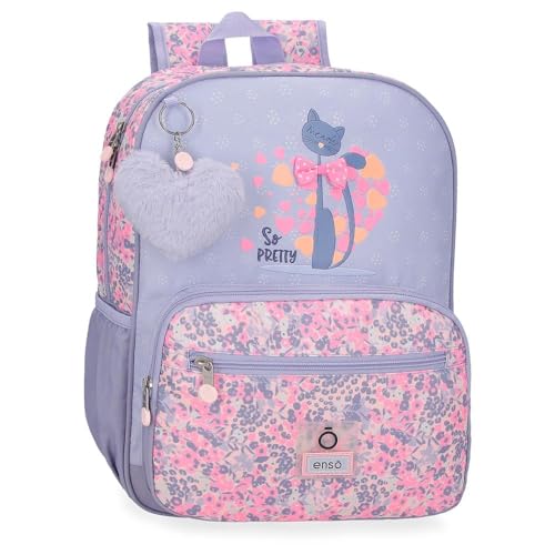 Enso So Pretty Schulrucksack, Mehrfarbig, 30 x 38 x 12 cm, Polyester, bunt, 30x38x12 cms, Schulrucksack Enso So Pretty Schulrucksack, Mehrfarbig, 30 x 38 x 12 cm, Polyester, bunt, 30x38x12 cms, Schulrucksack von Enso