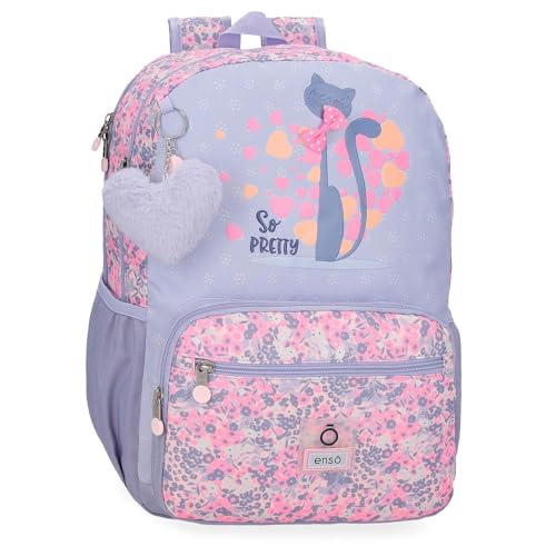 Enso So Pretty Schulrucksack, Mehrfarbig, 32 x 42 x 15 cm, Polyester, bunt, 32x42x15 cms, Schulrucksack Enso So Pretty Schulrucksack, Mehrfarbig, 32 x 42 x 15 cm, Polyester, bunt, 32x42x15 cms, Schulrucksack von Enso