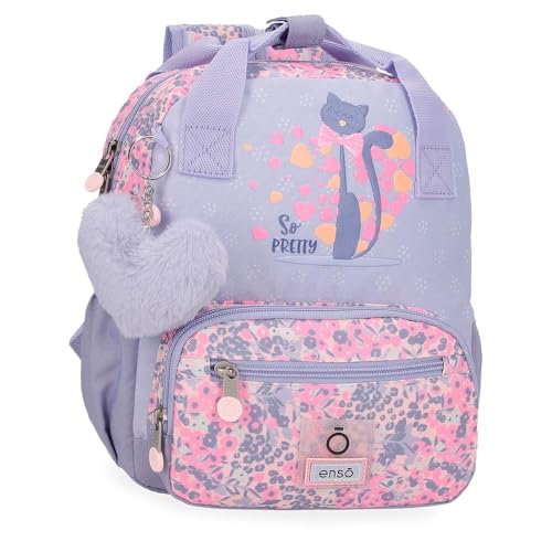 Enso So Pretty Vorschulrucksack, Mehrfarbig, 23 x 28 x 10 cm, Polyester, bunt, 23x28x10 cms, Vorschulrucksack Enso So Pretty Vorschulrucksack, Mehrfarbig, 23 x 28 x 10 cm, Polyester, bunt, 23x28x10 cms, Vorschulrucksack von Enso