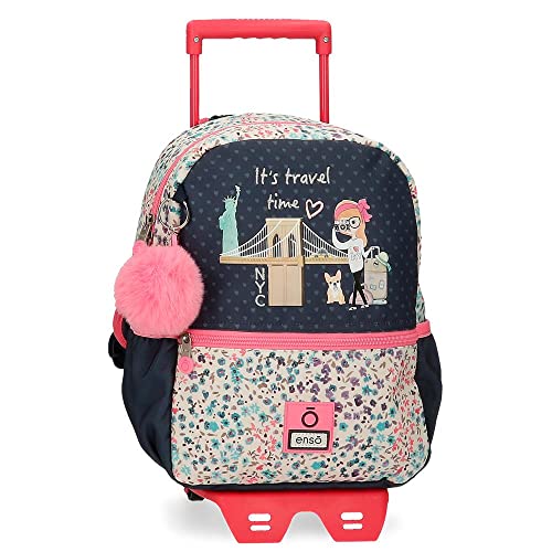 Enso Travel Time Vorschulrucksack, anpassbar, Blau, 25 x 32 x 12 cm, Polyester, 9,6 l Enso Travel Time Vorschulrucksack, anpassbar, Blau, 25 x 32 x 12 cm, Polyester, 9,6 l von Enso