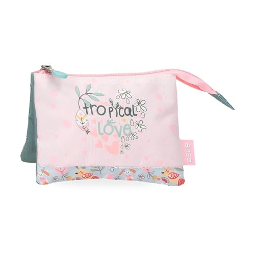 Enso Tropical Love Brieftasche, Mehrfarbig, 14 x 10 x 5 cm, Polyester, bunt, Brieftasche Enso Tropical Love Brieftasche, Mehrfarbig, 14 x 10 x 5 cm, Polyester, bunt, Brieftasche von Enso