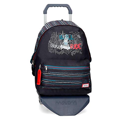 Enso Wall Ride Laptop-Rucksack mit Trolley Schwarz 30x40x13 cms Polyester 15,6" 22.78L Enso Wall Ride Laptop-Rucksack mit Trolley Schwarz 30x40x13 cms Polyester 15,6" 22.78L von Enso