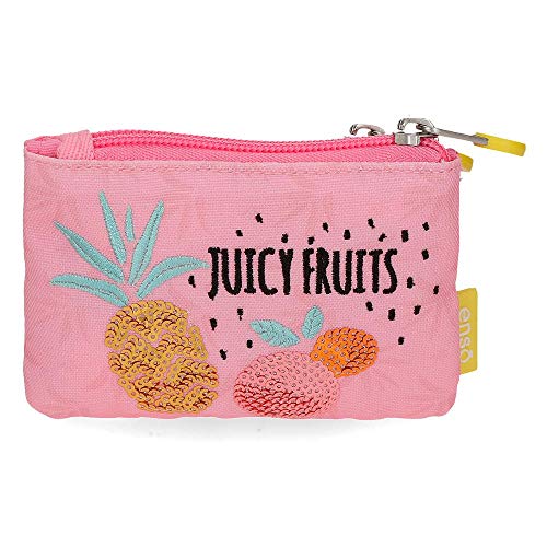 Enso Juicy Fruits Geldbörse Mehrfarbig 11,5x8x2,5 cms Polyester Enso Juicy Fruits Geldbörse Mehrfarbig 11,5x8x2,5 cms Polyester von Enso