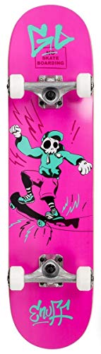 Enuff Skully Mini Skateboard, Rose, 7.25 Enuff Skully Mini Skateboard, Rose, 7.25 von ENUFF