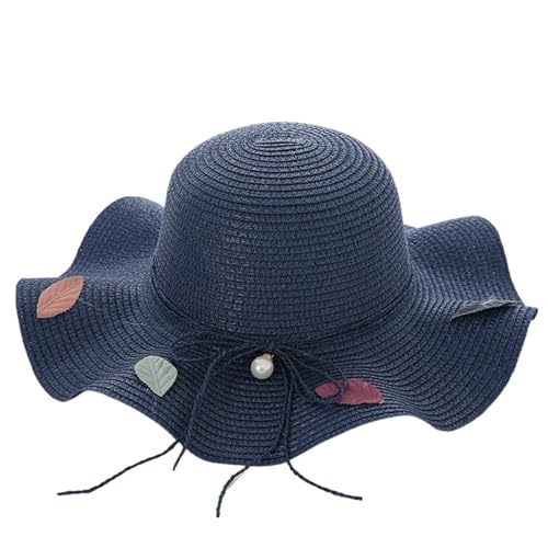 EnxJire Cowboy Hut Sommer Bogen Damen Strohhut Retro kreativ faltbar Sonnenschutz Strohhut(4-1) von EnxJire