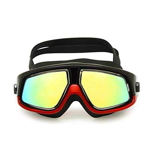 Big Vision Schwimmbrille Kurzsichtigkeit Hyperopie Wassersportbrille Weitsichtigkeit Nahsichtige Maske Anti-Beschlag-Ohrstöpsel von EnzoDate