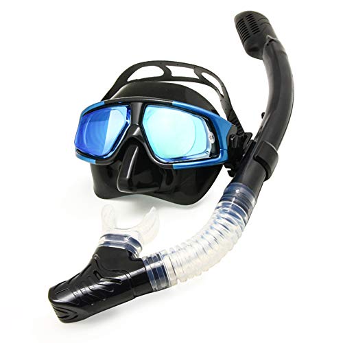 Optische Tauchausrüstung Hyperopia Myopia Schnorchel Set Dry Top Tauchermaske Weitsicht Anti-Fog UV400 von EnzoDate