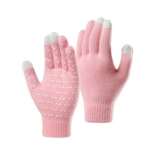 2 Paar Strickhandschuhe Touchscreen - 21*8*3 Cm Warme Gestrickte Handschuhe Touchscreen, Rutschfeste Touchscreen-Handschuhe Touchscreen Winterhandschuhe, Winterhandschuhe Arbeit Touchscreen Gloves, von Eoixuqba