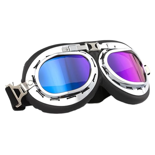 Eoixuqba Motorradbrillen für Herren,Motorradbrillen | Winddichte Pilotenbrille zum Motorradfahren - Staubdichte Motorradbrille über Brille, Outdoor-Brille, Motocross-Brille für den Außenbereich von Eoixuqba