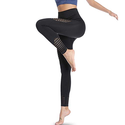 Leggings Damen Sport Sporthose Sportleggins Lang High Waist Leggins Hose Yogahose Small Schwarz Leggings Damen Sport Sporthose Sportleggins Lang High Waist Leggins Hose Yogahose Small Schwarz von Eono