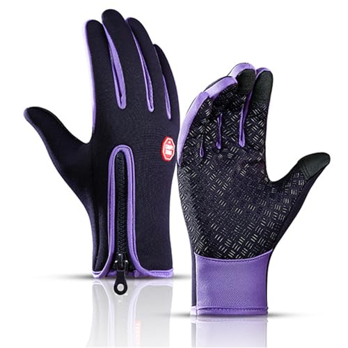 Eowduk FROSTFIT - Thermo Handschuhe perfekt für jedes Abenteuer, Frostfit - Thermo Handschuhe Herren Damen, Wasserdicht Mit Touchscreen (Lila,S) von Eowduk