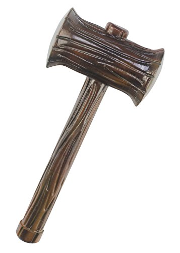 Epic Armoury LARP Holzhammer aus Schaumstoff Polsterwaffe Streithammer Vorschlaghammer Mittelalter Schaukampf Wikinger von Epic Armoury