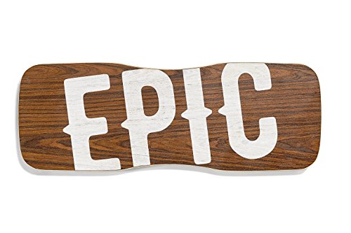 Epic Balance Blow Skateboard, Dunkelbraun, Einheitsgröße Epic Balance Blow Skateboard, Dunkelbraun, Einheitsgröße von Epic Balance