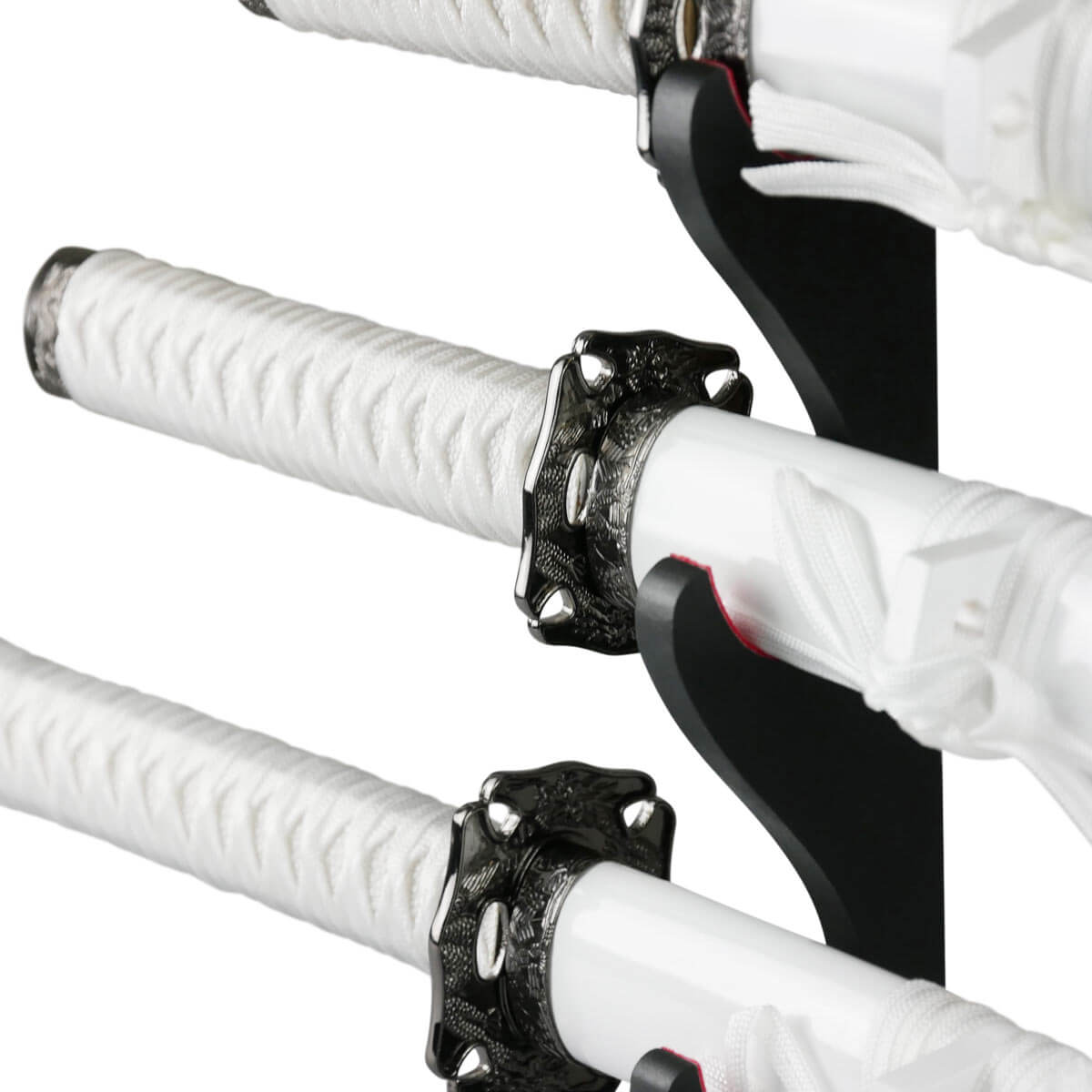 Epic Swords Katana Wakizashi Tanto White Dragon Schwertset mit stumpfen Klingen inklusive Schwertständer und Zubehör Epic Swords Katana Wakizashi Tanto White Dragon Schwertset mit stumpfen Klingen inklusive Schwertständer und Zubehör von Epic Swords