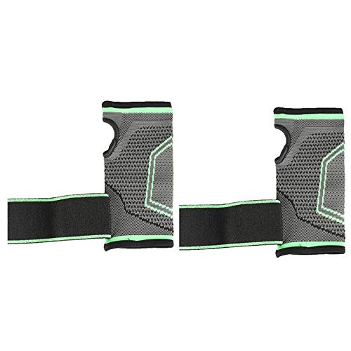 Epodmalx Stil Einfache ElastizitäT Sport Serie GrüNer Streifen Verband Hand Palm Support XL Code von Epodmalx