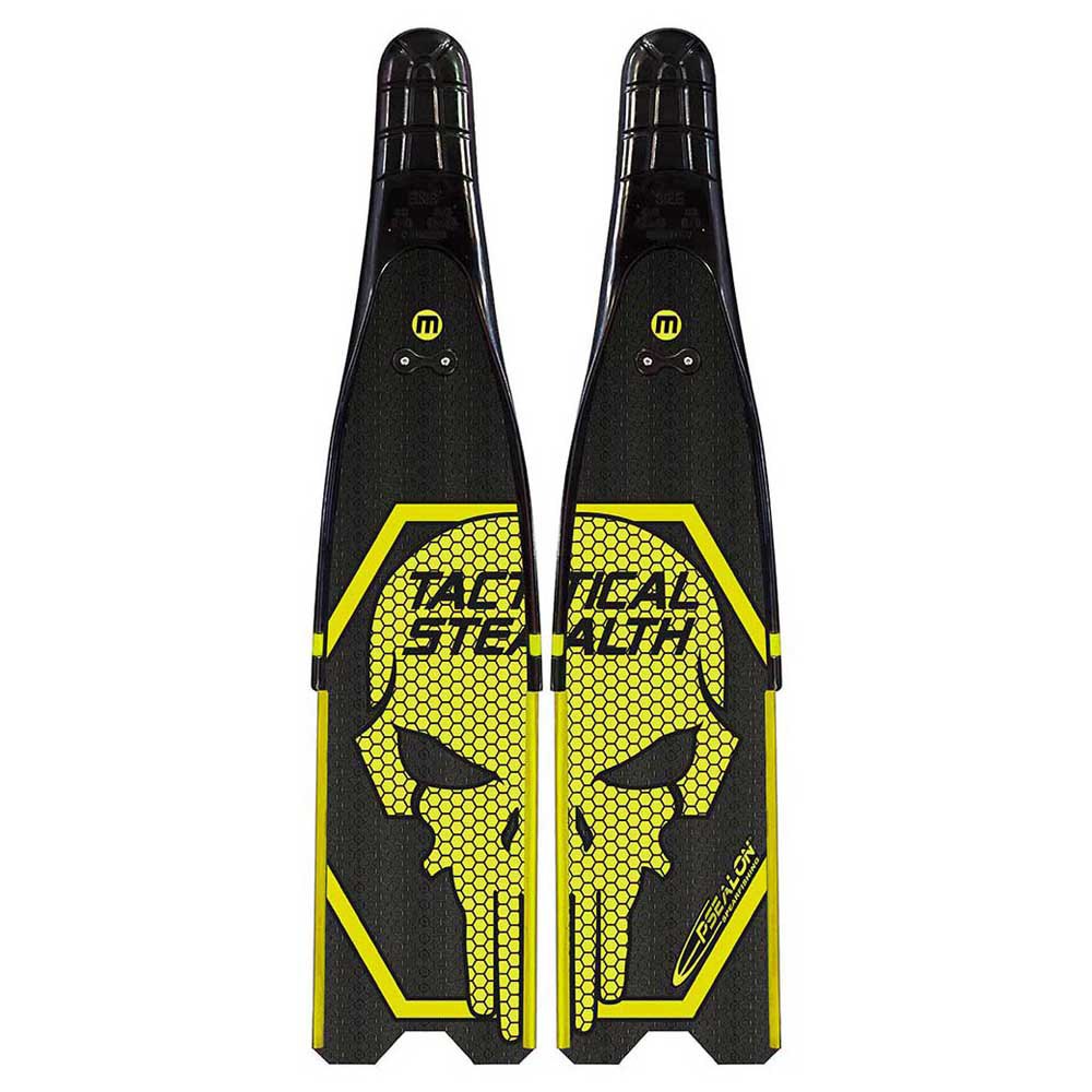 Epsealon Tactical Stealth Medium Apnea Fins Schwarz EU 42-43 von Epsealon