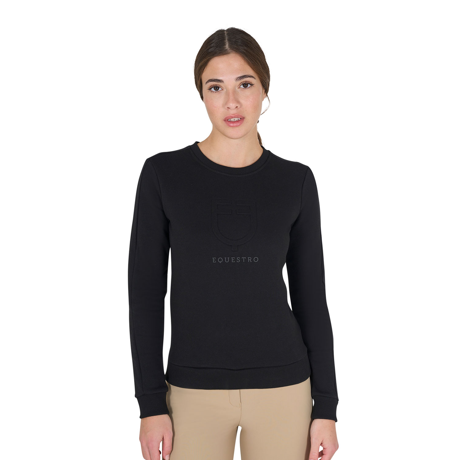 Equestro Crewneck Sweatshirt Damen Equestro Crewneck Sweatshirt Damen von Equestro