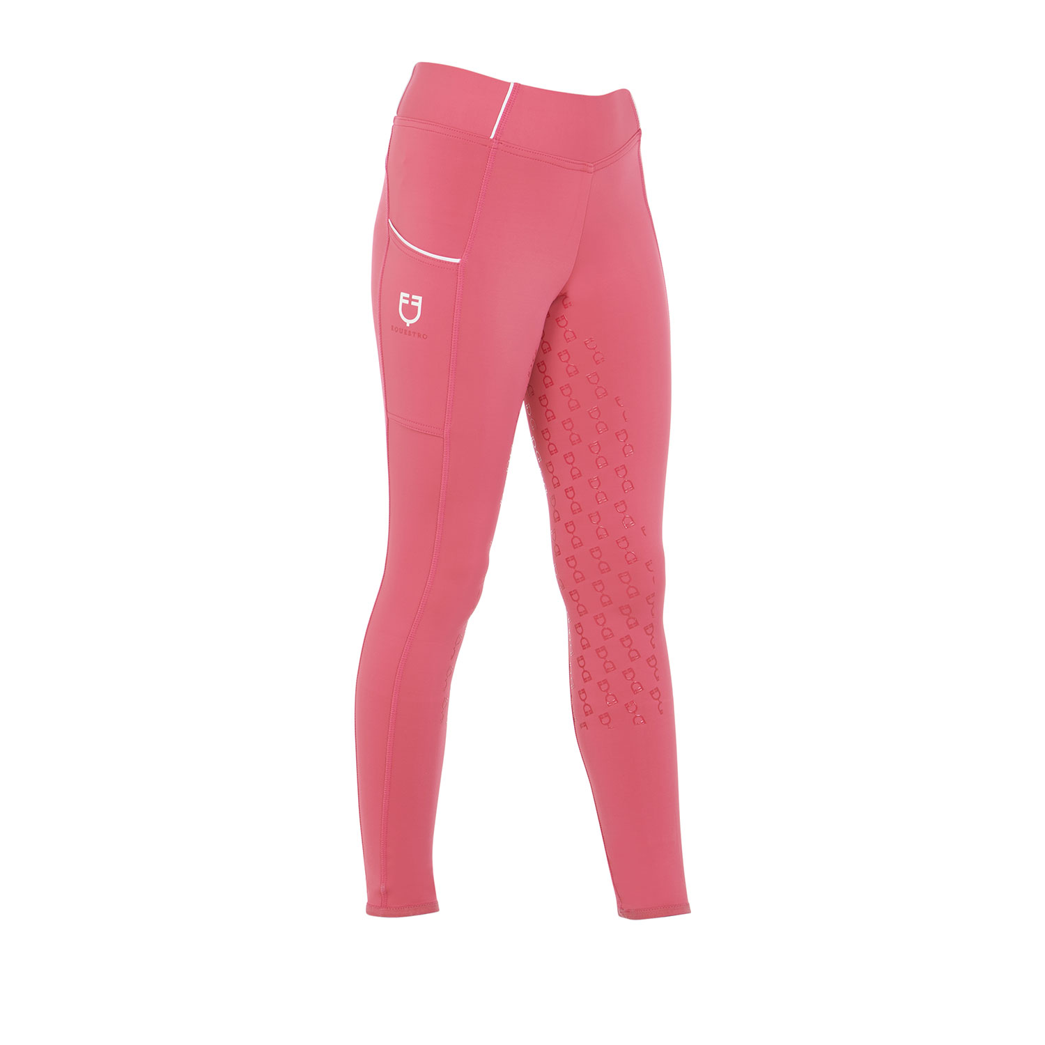Equestro Slim Fit Vollgrip Reitleggings Kinder Equestro Slim Fit Vollgrip Reitleggings Kinder von Equestro