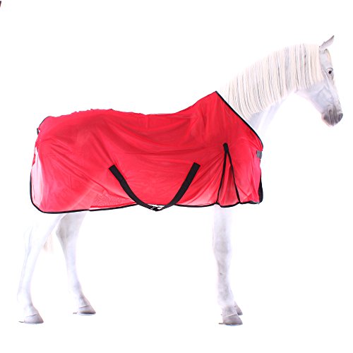 Equi-Theme/Equit'M Unisex's 400073360 Éclat Netztuch rot, 183 cm Equi-Theme/Equit'M Unisex's 400073360 Éclat Netztuch rot, 183 cm von Equi-Theme/Equit'M