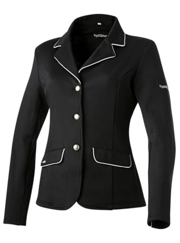 Equi-Theme/Equit'M Unisex's 988481244 Soft Classic Competition Jacke, schwarz/graue Paspelierung, Einheitsgröße Equi-Theme/Equit'M Unisex's 988481244 Soft Classic Competition Jacke, schwarz/graue Paspelierung, Einheitsgröße von Equi-Theme/Equit'M