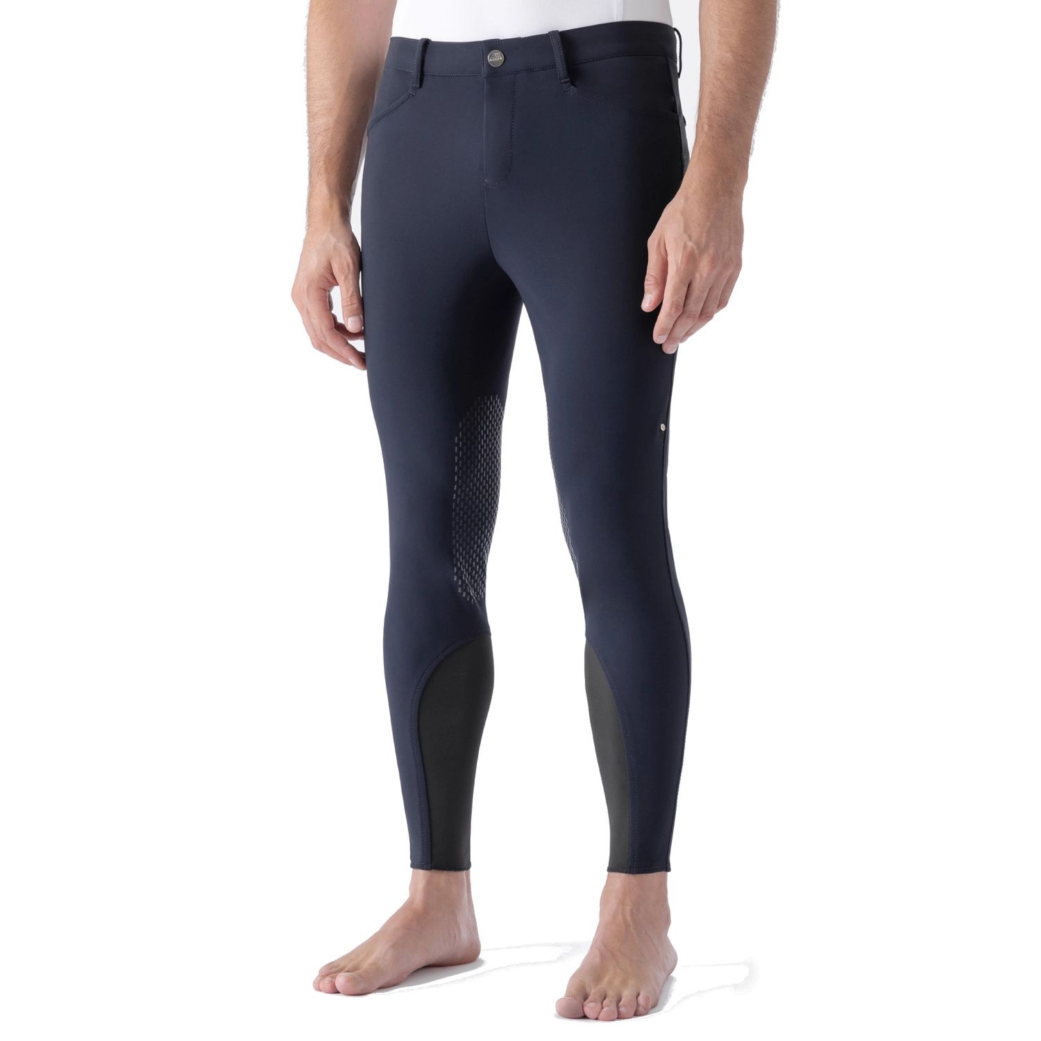 Equiline ALBERTK Blaue BMove Comfort Fit Herrenreithose mit Kniegrip Equiline ALBERTK Blaue BMove Comfort Fit Herrenreithose mit Kniegrip von Equiline