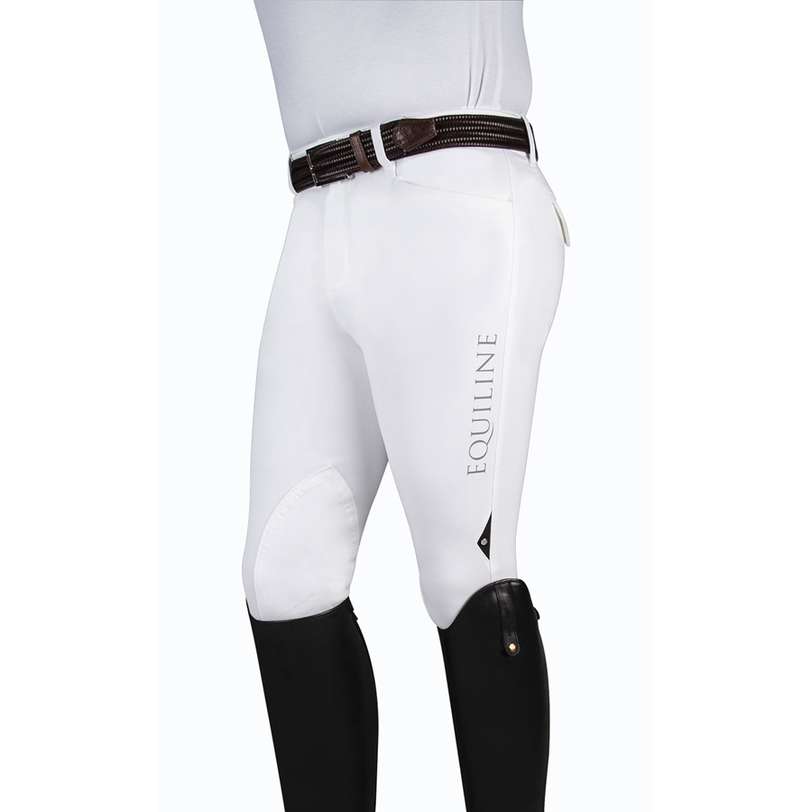 Equiline Herren Reithose Kniebesatz Grafton Mikrofaser von Equiline