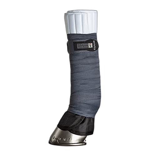 Equiline XAVIAR Bandagierunterlagen 4 PCS schwarz FS 2019, Eq19_FS_Gr.:Uni von Equiline